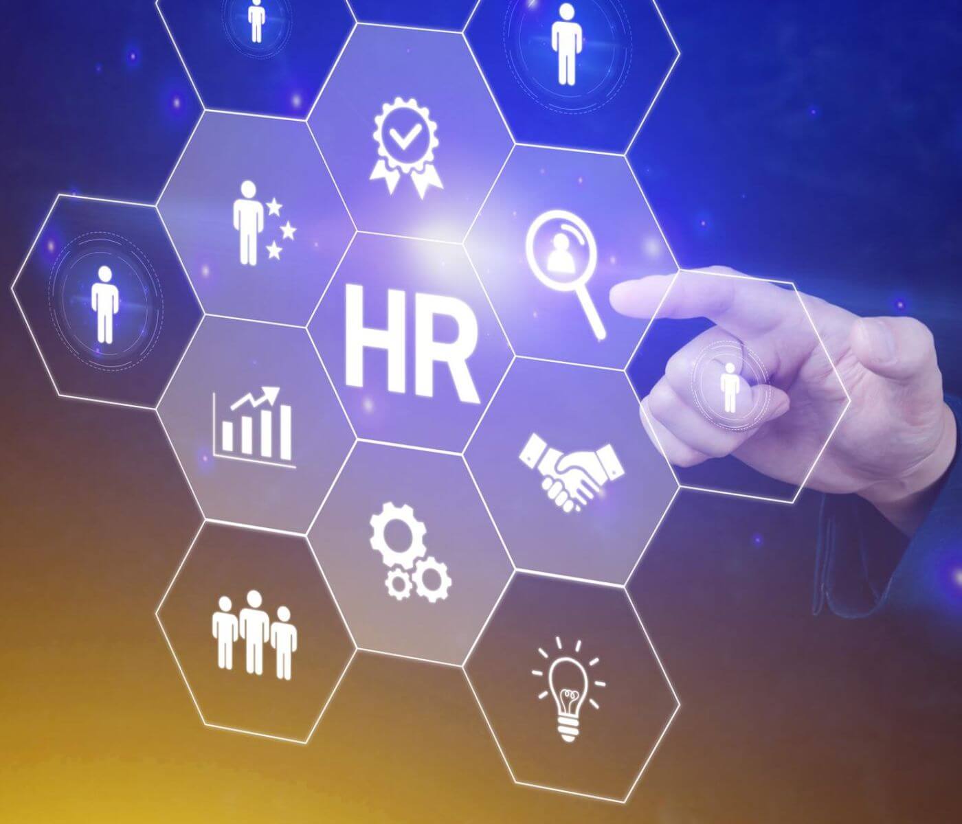An HR team managing workforce administration