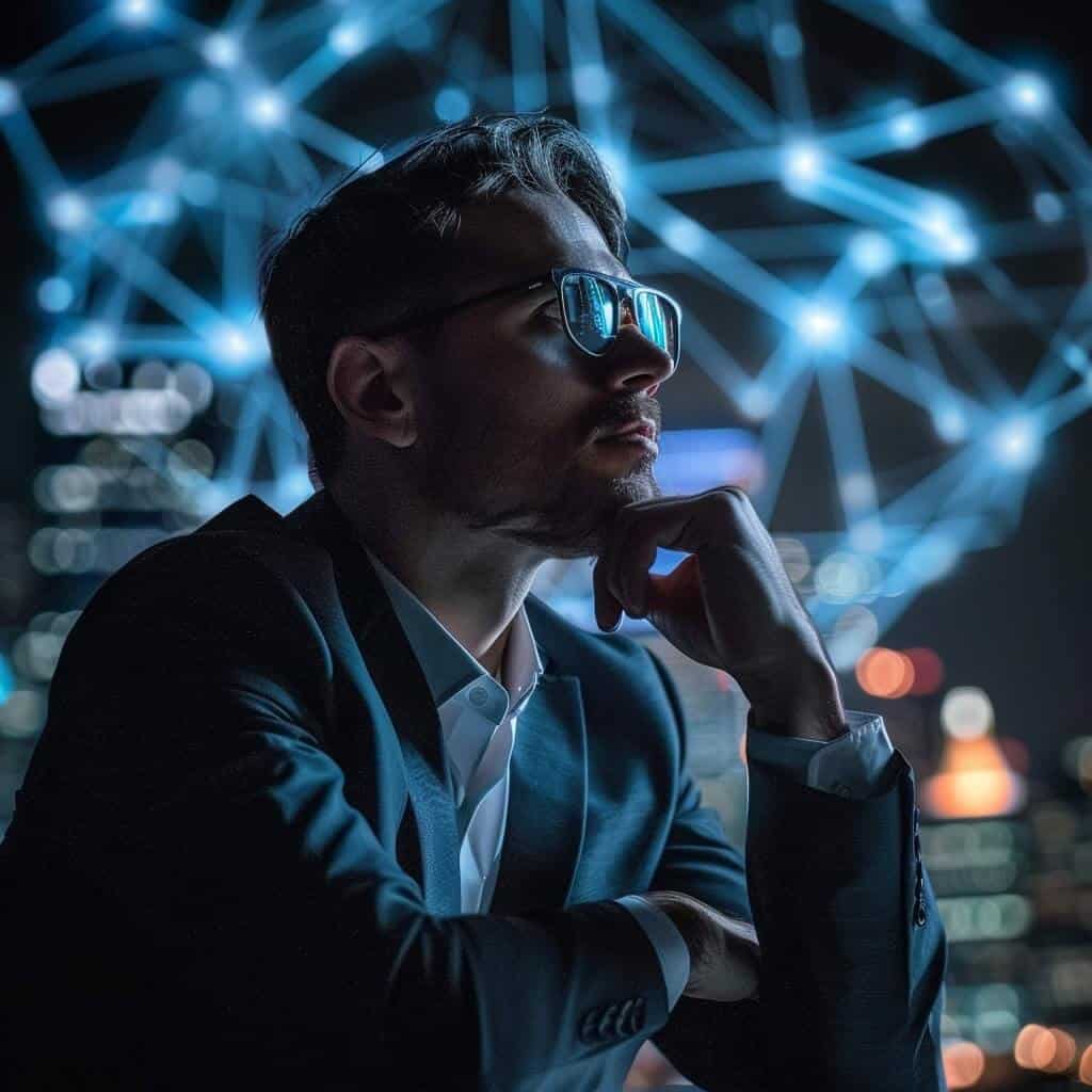 A technology executive at a crypto company